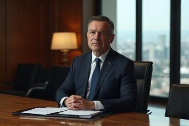 Executive in a professional setting